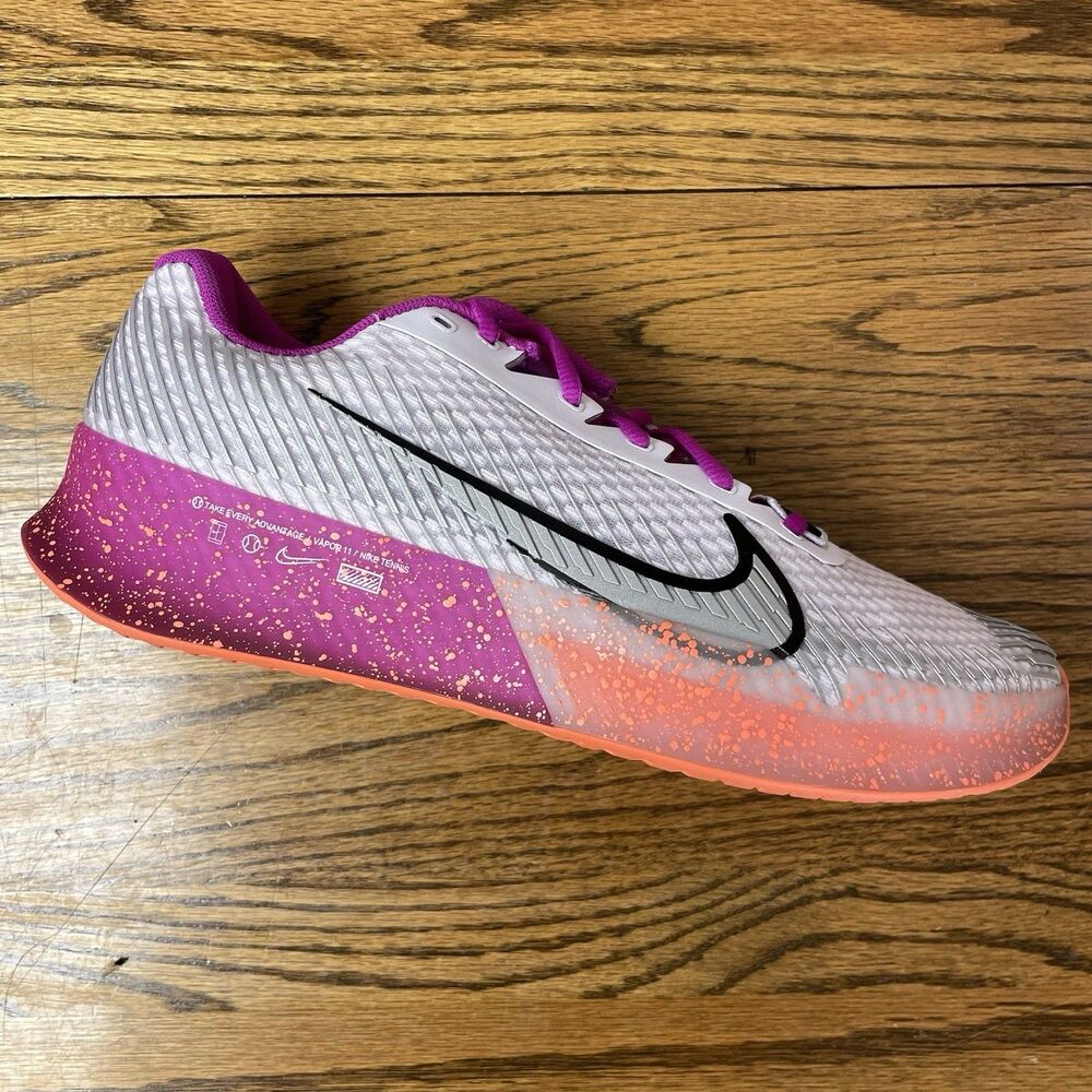 Size 11 New Nike Women's Air Zoom Vapor 11 PRM HC NYC Tournament Pack Grey